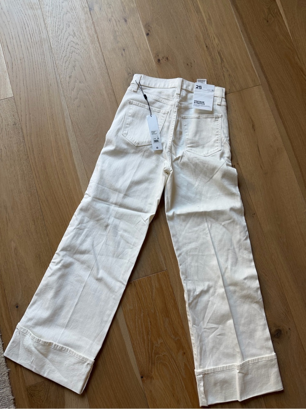 Joe's Jeans the trixie trouser optic white Stretch Jeans size 25